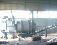 老挝时产5吨沙子烘干机